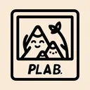 PLab 自助攝影 品牌 logo